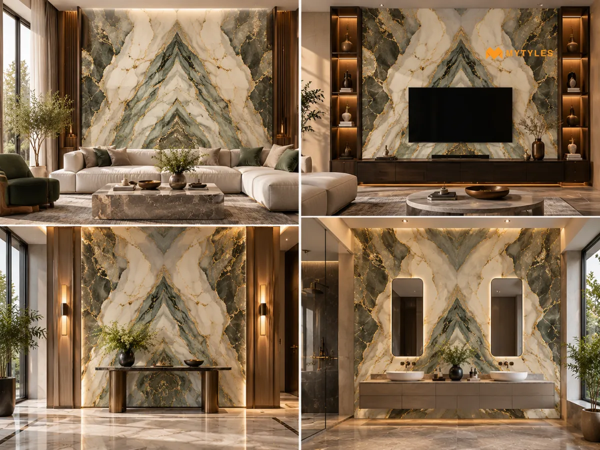 Where Does a Bookmatch Pattern Work Well